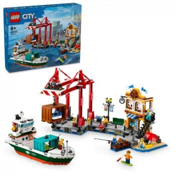 LEGO® 60422 CITY Přístav s nákladní lodí