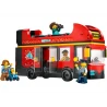 LEGO® 60407 CITY Červený dvoupodlažní vyhlídkový autobus