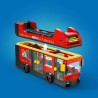 LEGO® 60407 CITY Červený dvoupodlažní vyhlídkový autobus