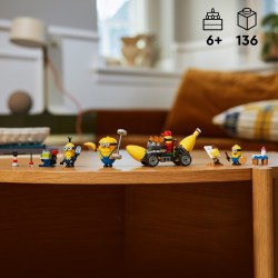 LEGO® 75580 JÁ PADOUCH 4 Mimoni a banánové auto