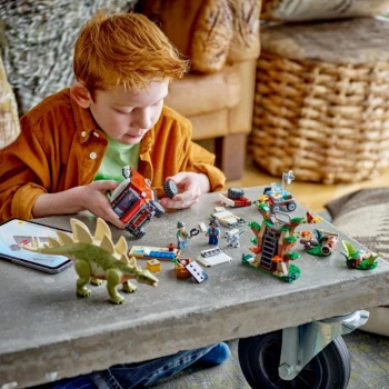 LEGO® 76965 JURASSIC WORLD Dinosauří mise: Objev stegosaura