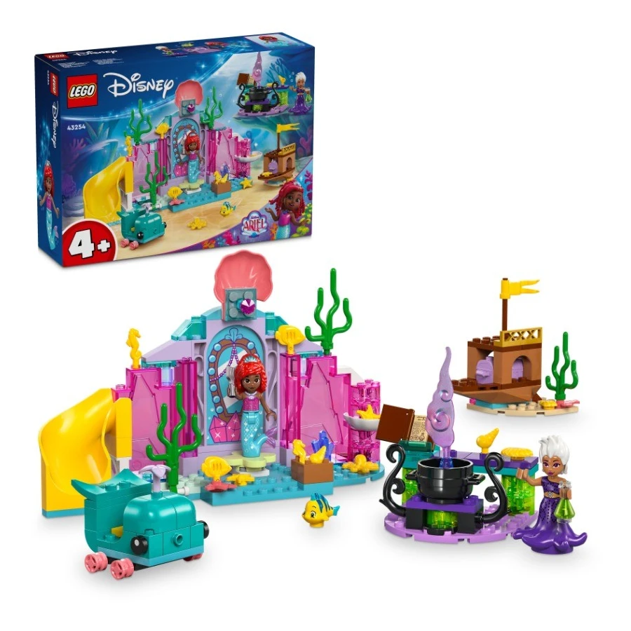 LEGO® 43254 DISNEY™ Ariel a její křišťálová jeskyně