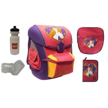 LEGO® BAGS GIRL HORSE 12064 Supreme školní taška SET 6dílný DOPRODEJ