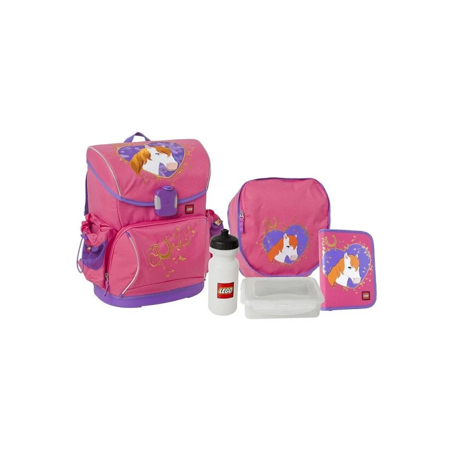 LEGO® BAGS GIRL HORSE 12234 Ultimate šk. taška SET 5 dílný