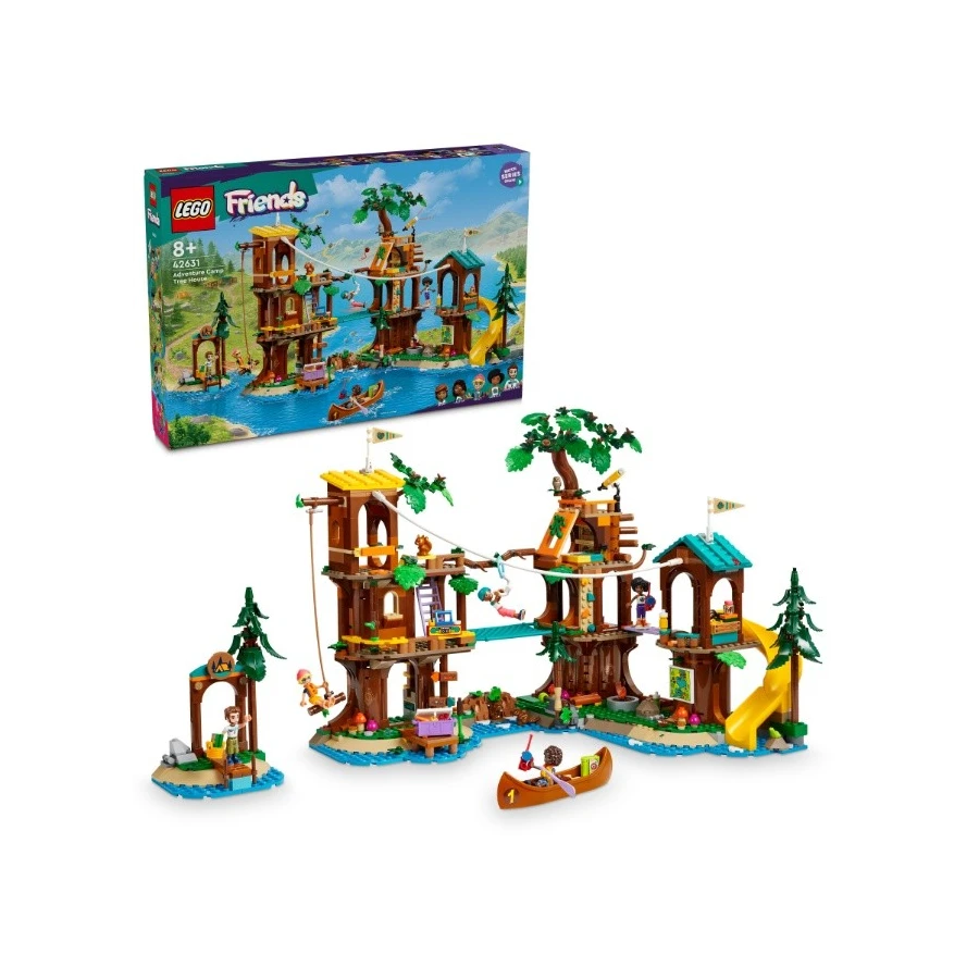 LEGO® 42631 FRIENDS Dobrodružný tábor – dům na stromě
