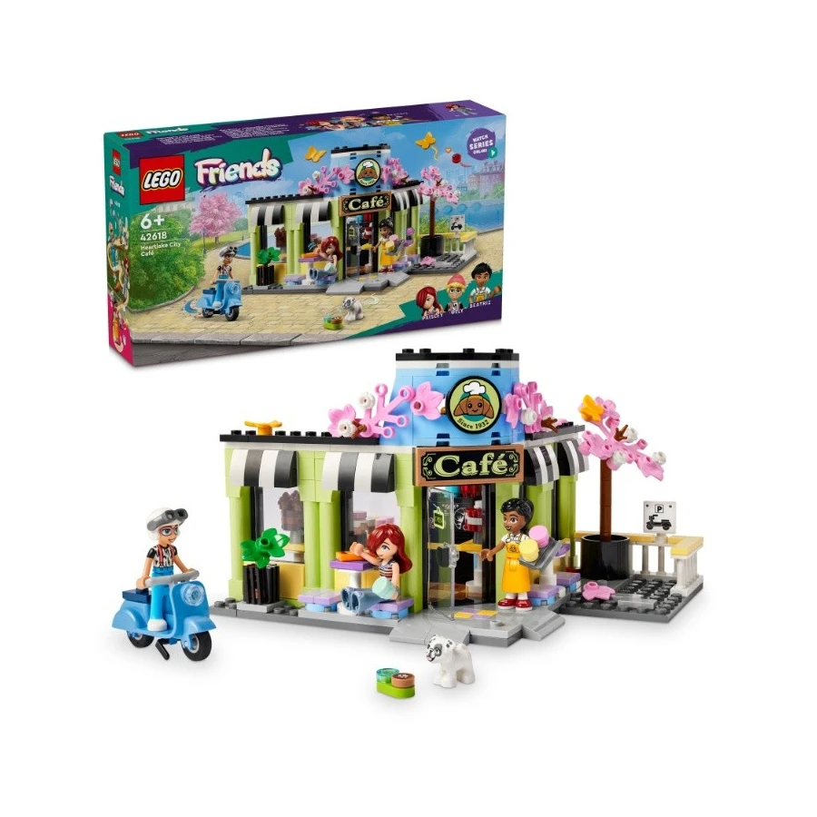 LEGO® 42618 FRIENDS Kavárna v městečku Heartlake