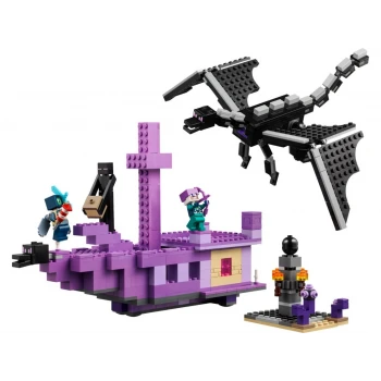 LEGO® 21264 MINECRAFT® Drak z Enderu a loď z Endu
