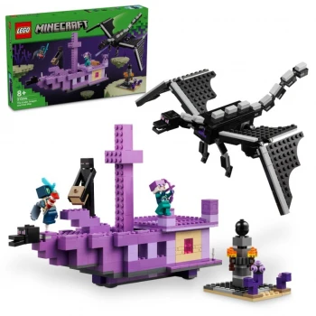LEGO® 21264 MINECRAFT® Drak z Enderu a loď z Endu