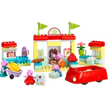 LEGO® 10434 DUPLO Prasátko Peppa a supermarket