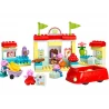LEGO® 10434 DUPLO Prasátko Peppa a supermarket