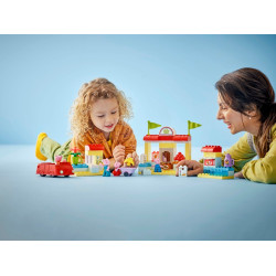 LEGO® 10434 DUPLO Prasátko Peppa a supermarket
