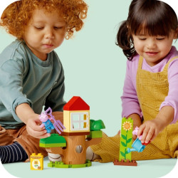 LEGO® 10431 DUPLO Prasátko Peppa – zahrada a dům na stromě