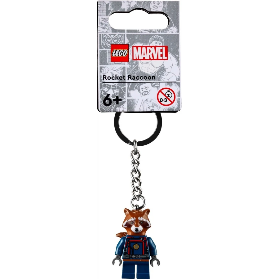 LEGO® 854296 MARVEL Přívěsek na klíče – Rocket