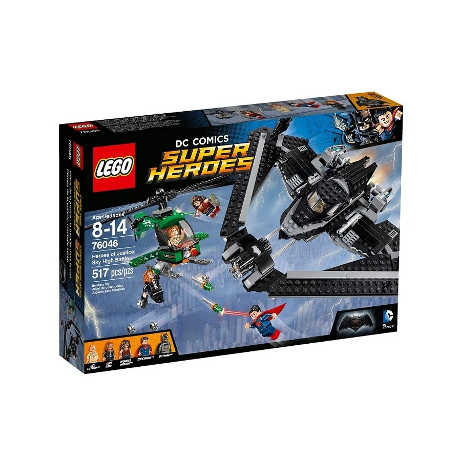 LEGO® 76046 SUPER HEROES Hrdinové spravedlnosti: souboj vysoko v oblacích