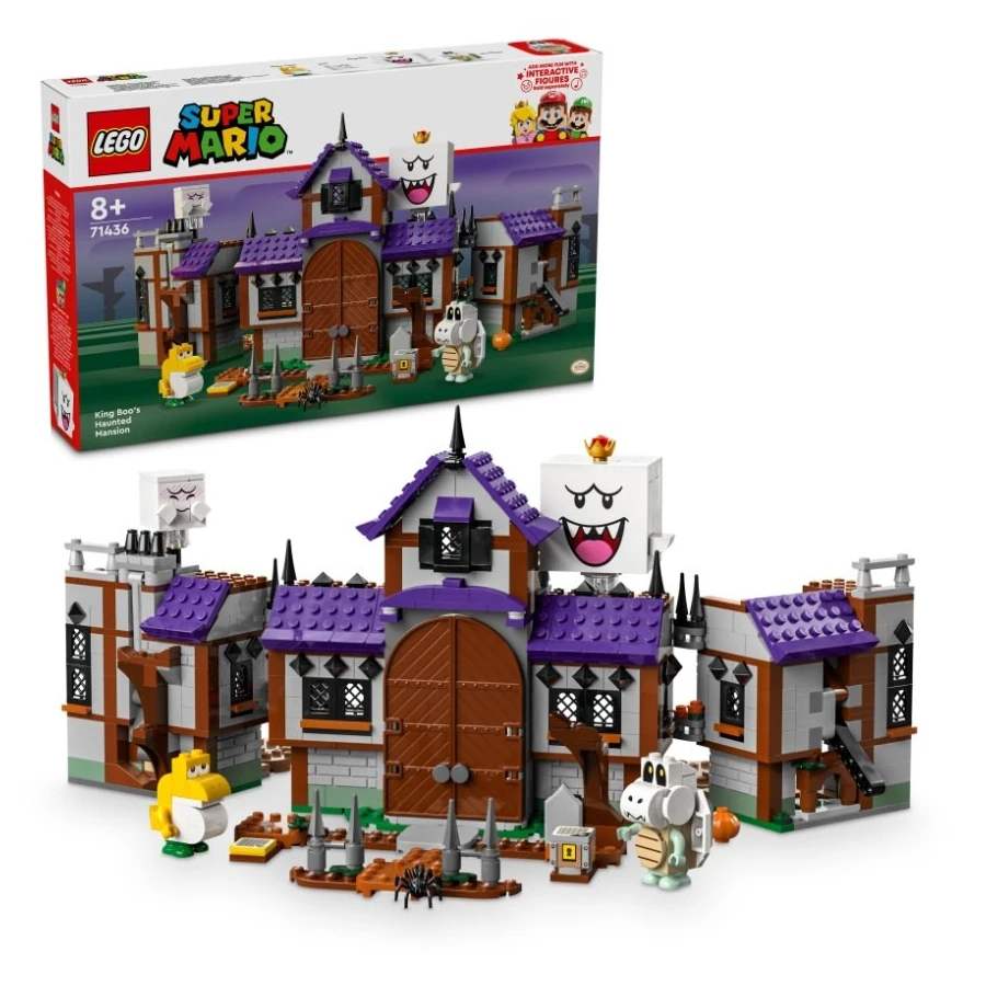 LEGO® 71436 SUPER MARIO King Boo a strašidelné sídlo