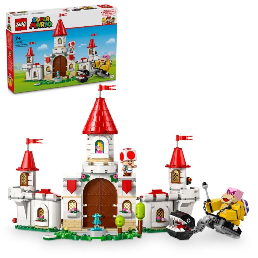 LEGO® 71435 SUPER MARIO Bitva s Royem na hradě Peach