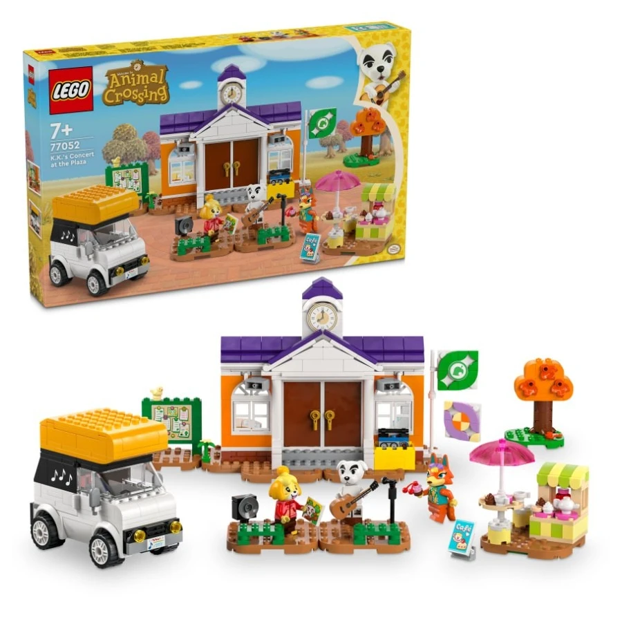 LEGO® 77052 Animal Crossing™ K.K. a koncert na náměstí