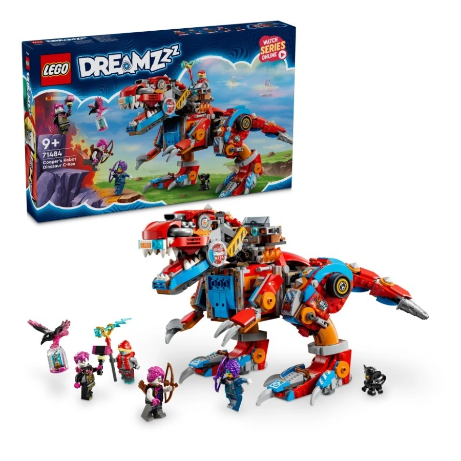 LEGO® 71484 DREAMZzz™ Cooper a jeho robotický dinosaurus C-rex