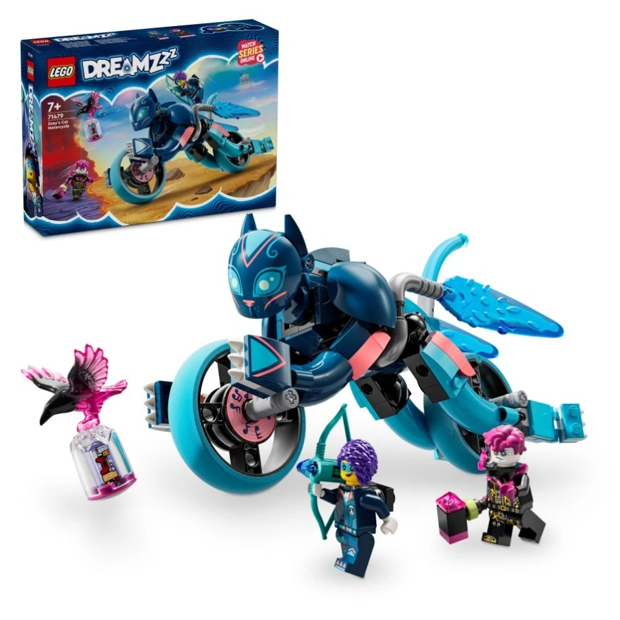 LEGO® 71479 DREAMZzz™ Zoey a její kočičí motorka