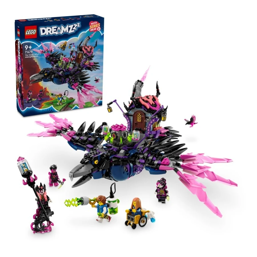 LEGO® 71478 DREAMZzz™ Nikdyčarodějnice a její Půlnoční krkavec