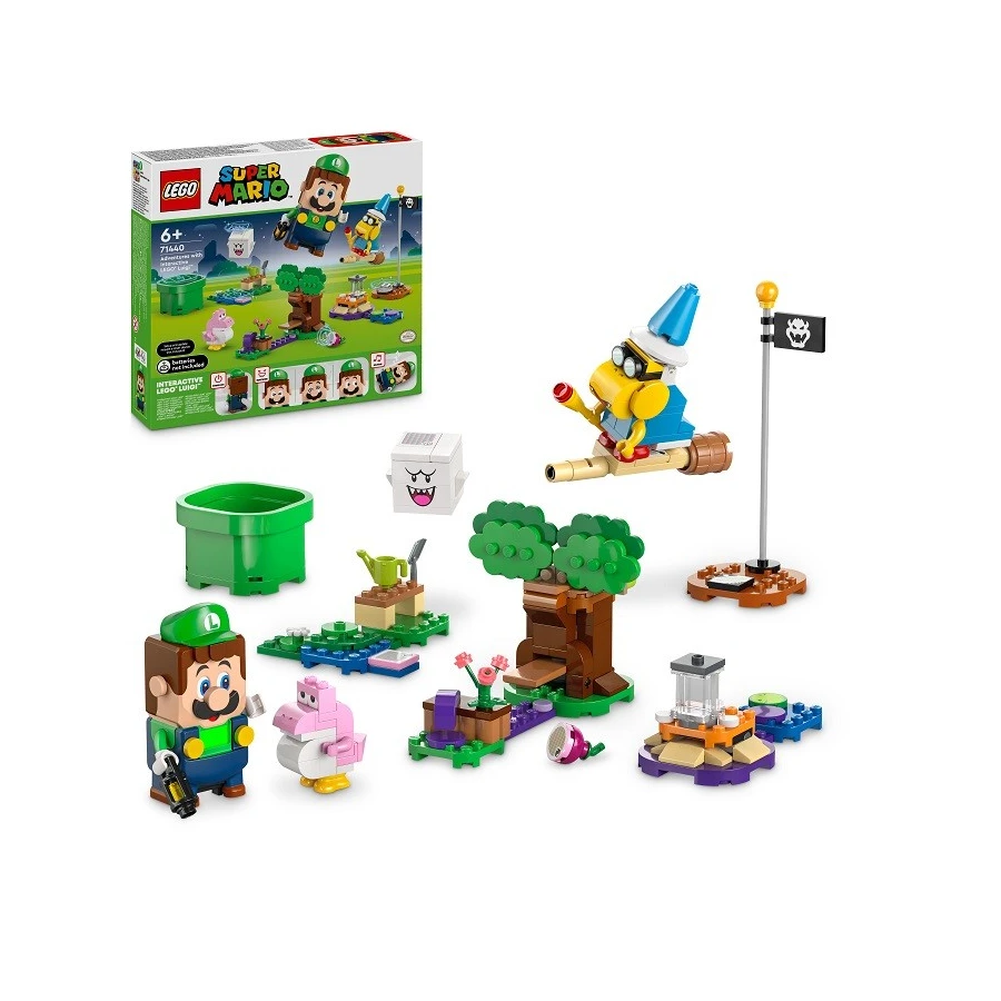 LEGO® 71440 SUPER MARIO Interaktivní LEGO® Luigi™ a dobrodružství