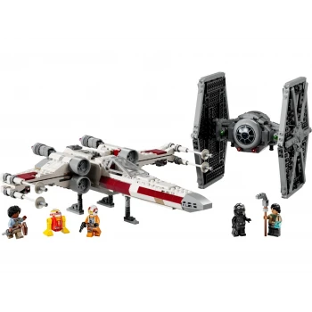 LEGO® 75393 STAR WARS™ Stíhačka TIE a X-wing – kombinovaná stavebnice