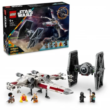 LEGO® 75393 STAR WARS™ Stíhačka TIE a X-wing – kombinovaná stavebnice