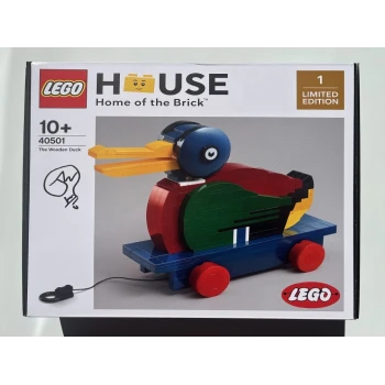 LEGO® 40501 The Wooden Duck - podepsaná designérem