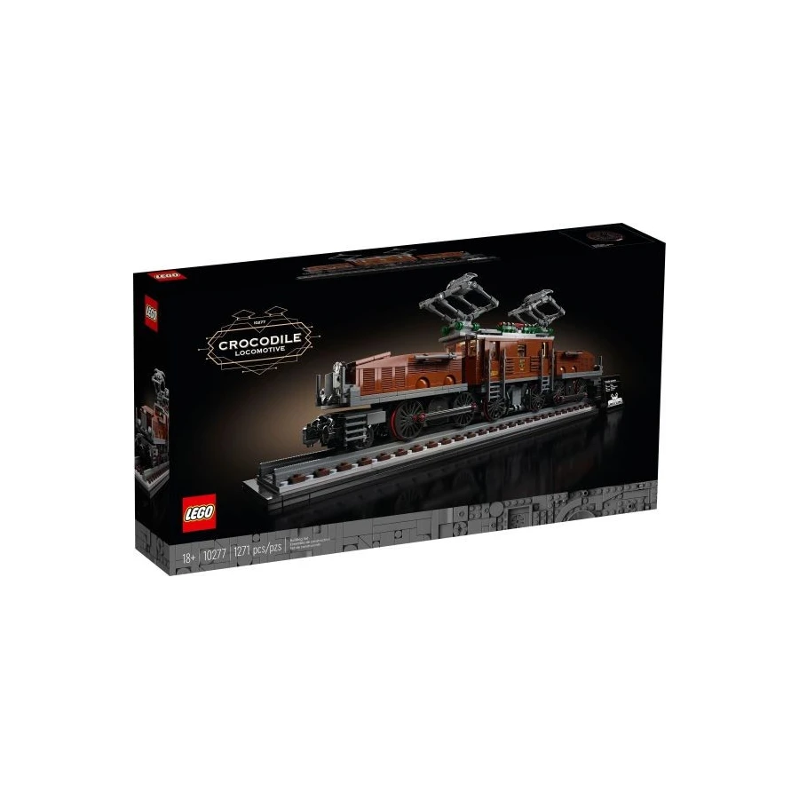 LEGO® 10277 CREATOR EXPERT Lokomotiva Krokodýl - poškozený obal