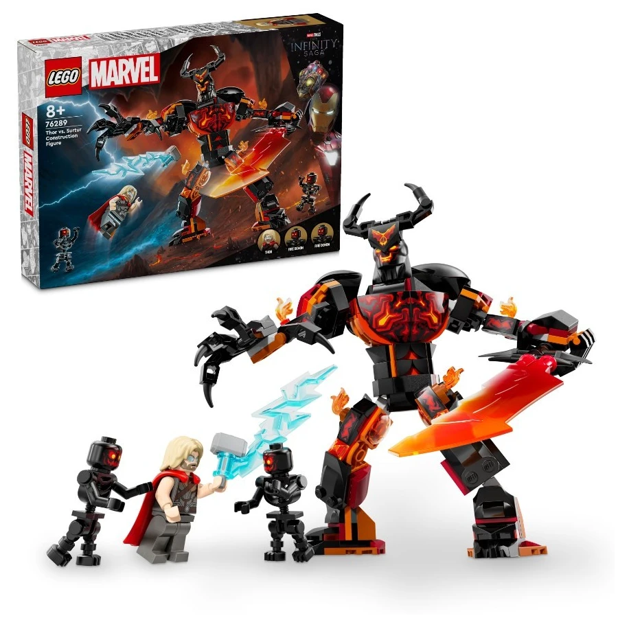 LEGO® 76289 MARVEL Sestavitelná figurka: Thor vs. Surtur