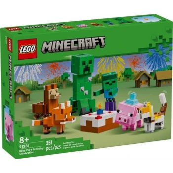LEGO® 21281 MINECRAFT® Oslava narozenin Prasátka
