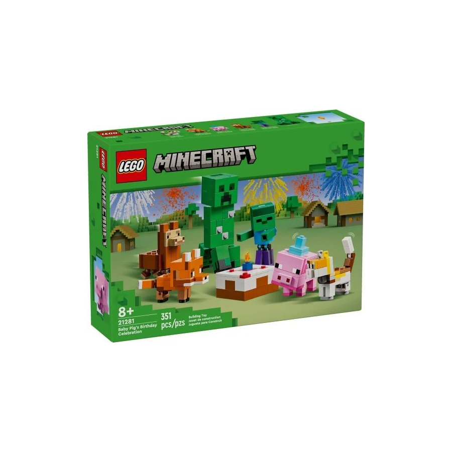 LEGO® 21281 MINECRAFT® Oslava narozenin Prasátka