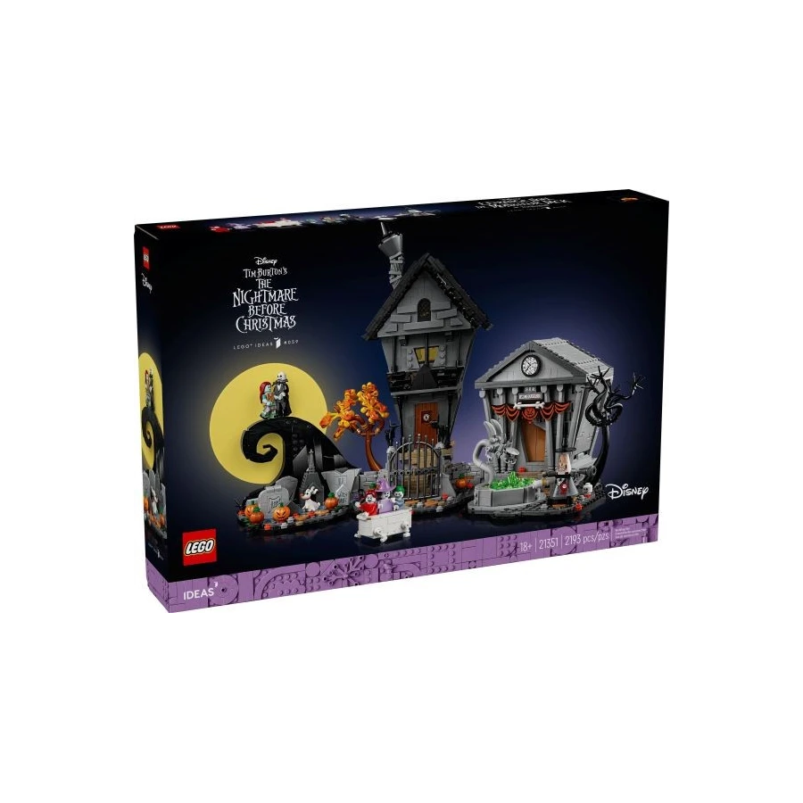 LEGO® 21351 ICONS Ukradené Vánoce Tima Burtona od Disneyho