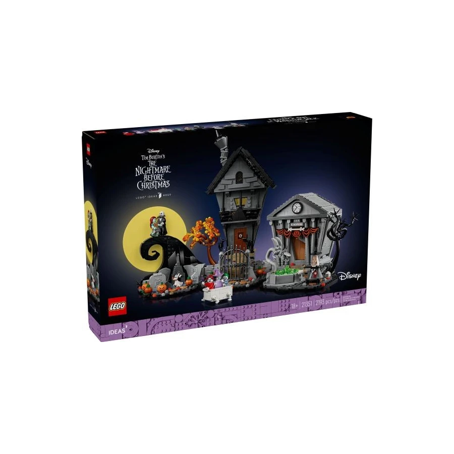 LEGO® 21351 ICONS Ukradené Vánoce Tima Burtona od Disneyho - podpis designéra