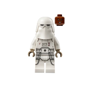 LEGO® Star Wars sw1179 Snowtrooper - Male, Printed Legs, Dark Tan Hands, Reddish Brown 