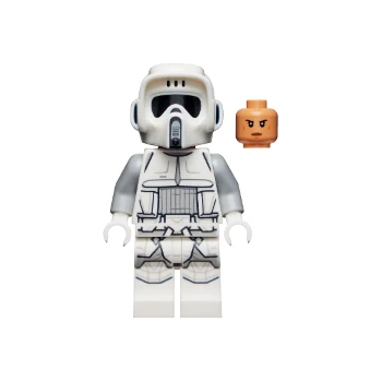 LEGO® Star Wars sw1182 Imperial Scout Trooper, Hoth - Female, Dual Molded Helmet, Nouga