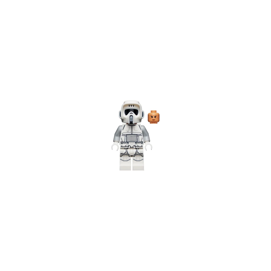 LEGO® Star Wars sw1182 Imperial Scout Trooper, Hoth - Female, Dual Molded Helmet, Nouga