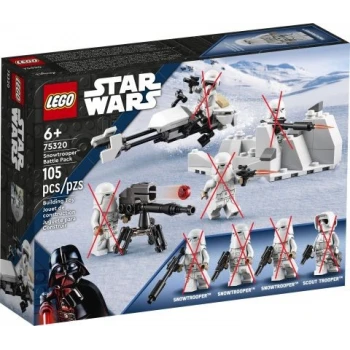 LEGO® 75320 STAR WARS® - !Bez figurek! - Bitevní balíček snowtrooperů