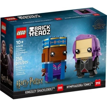 LEGO® 40618 BRICKHEADZ Kingsley Pastorek a Nymphadora Tonksová