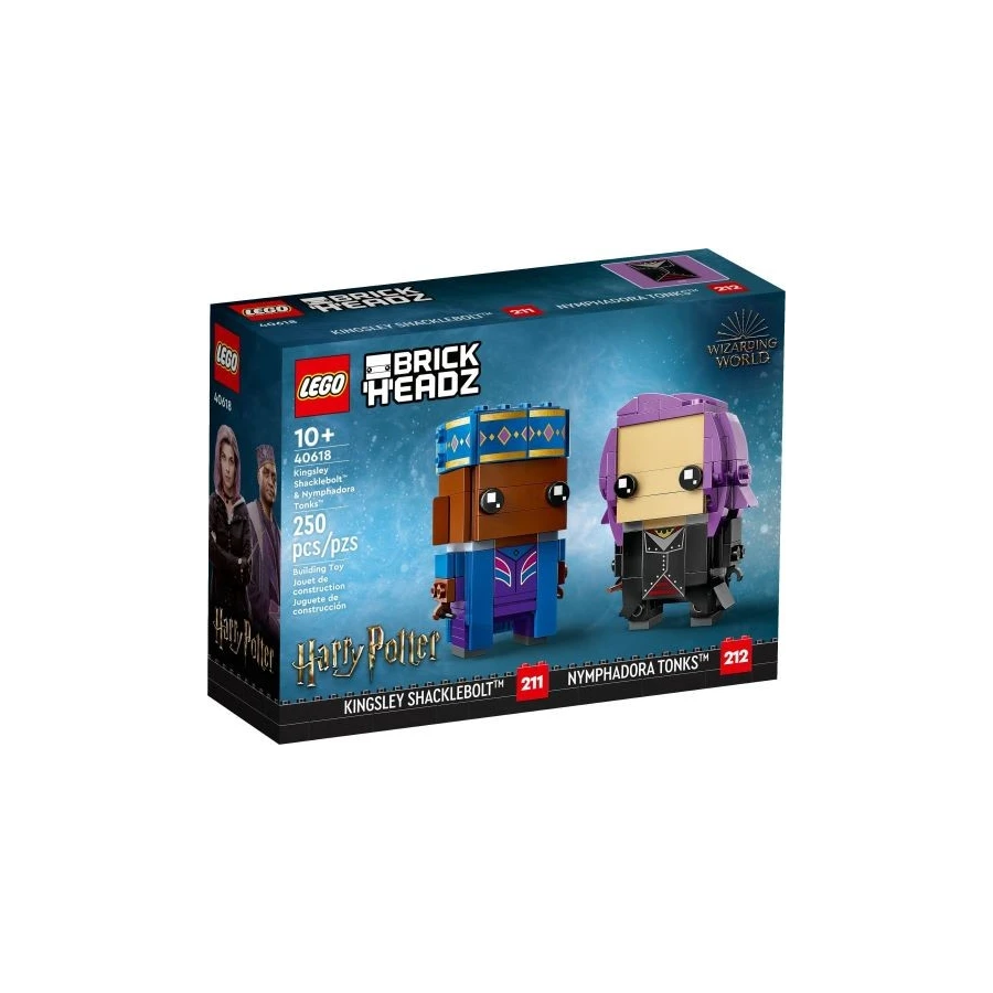 LEGO® 40618 BRICKHEADZ Kingsley Pastorek a Nymphadora Tonksová