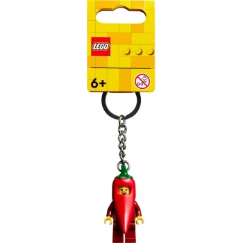 LEGO® 854234 Přívěsek na klíče – Dívka v kostýmu chilli papričky