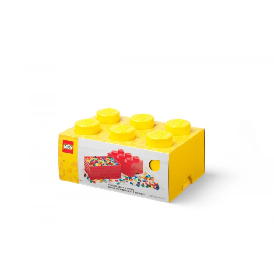 LEGO® STORAGE BOX 6 Úložný box žlutý