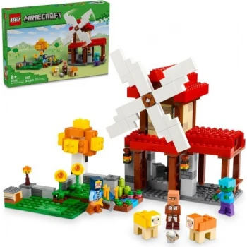 LEGO® 21262 MINECRAFT® Farma s větrným mlýnem