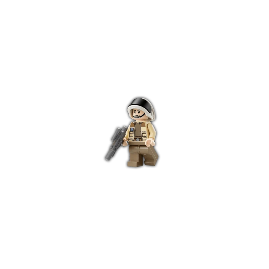 LEGO® Star Wars sw1328 Captain Antilles - Dark Tan Shirt, Large Rank Badge