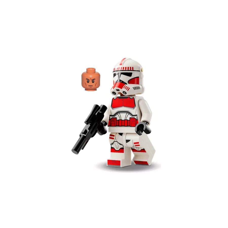 LEGO® Star Wars sw1305 Clone Shock Trooper, Coruscant Guard (Phase 2) - Nougat Head