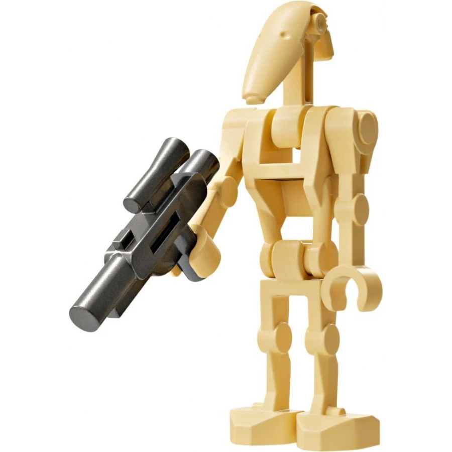 LEGO® Star Wars sw0001d Battle Droid - Tan, Straight Arms