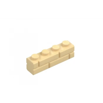 LEGO® DÍLY kostka 1x4 zděná cihla písková (15553)