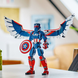 LEGO® 76296 MARVEL Sestavitelná figurka: Nový Kapitán Amerika