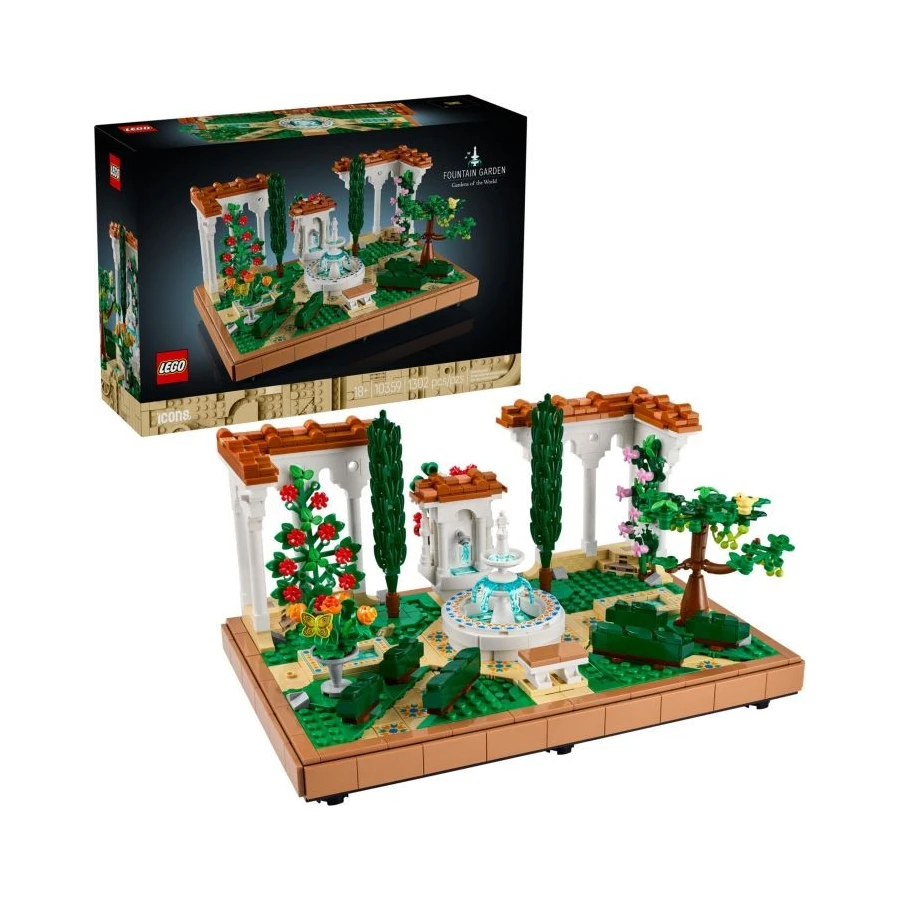 LEGO® 10359 ICONS Zahrada s fontánou