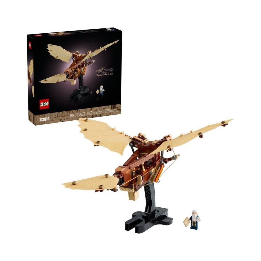 LEGO® 10363 ICONS Létající stroj Leonarda da Vinciho